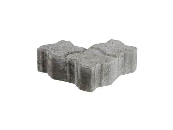 Brick loc grå 10 cm